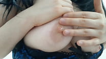 Milf Boob Reveal Nipple Play
