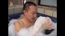 Asian Maid is getting sex in her hairy cunt
