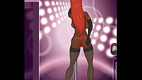 MnF Club Scheyla : Stripper has sex on stage
