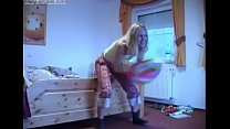 Attractive blonde Jessika is sometimes using a vibrator