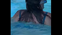 underwater butt