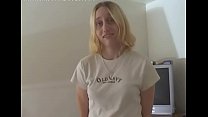 Playsome blonde lady Jean getting face fucked