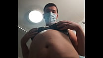 French Fat trav undress and dildo