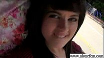 Cute Amateur Teen Girl Masturbating clip-29