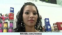 Sexy girl loves sex and money 8
