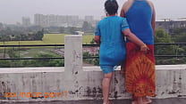 Big boobs desi bhabhi best XXX fuck. In rain