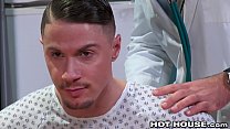 hairy muscular dr has sex with his patient