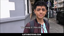Young Latin Teen Boy Paid Money For Sex From Producer POV