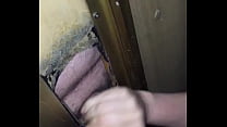 Red head wife glory hole cum shot to completion