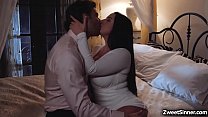 Valentines day fuck with Angela White and Jay Smooth