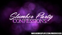 Three slutty lesbians share their s. party confessions