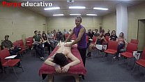 Clase 3 de masaje erótico anal