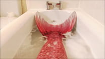 Little Mermaid Buttplug Wet Bathtime