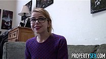 PropertySex - Horny spirit turns cute innocent agent into crazy sex demon
