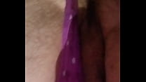 First time dildo sissy love it