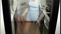 milf hot fuck with young nice ass in the kitchen