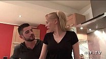 Sublime small titted french cougar hard anal nailed by a young technician
