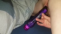 solo milf masterbating with a vibrator big rubber cock