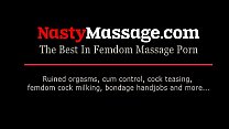 Cock massage from chubby teen