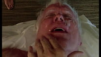 Amputee Grandpa Gets Two Loads of Cum on His Face, Then Jerks Off Himself