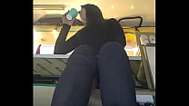 Nataly Shy upskirt on a first day of work 1/9