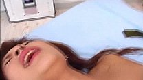 Naughty Seira Minami gets nailed with cum on her ass!