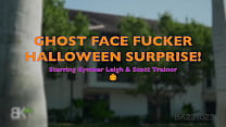 Halloween Ghostface gets it doggy cum on ass. - 3of3