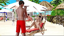 Max's Life Cap 25 - chicas desnudas con tetas grandes en playa nudista