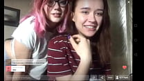 TWO BITCHIES IN VIDEOCHAT