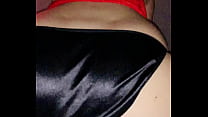 she rides me in her sexy satin panties