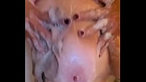 Annie soapy tits.