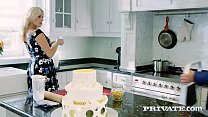 Brittany Bardot, MILF fucked in the kitchen