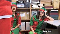 Exotic elves busted and fucked for stealing