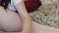 slut  flashing ass on live webcam -