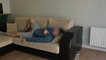 Horny stepmom sat on her stepson's face - Passionate sex and sensual pussy licking