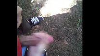 Quick blowjob at the park by 19 years old