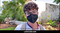 LatinCum.com - Cute Virgin Latino Boy Sex With Stranger Igor Lucios POV
