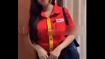 Alfamart employee comes home from work and fucks her husband's friend in the boarding house