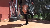 Granny SpicyHoneyMilf  in boots and nylons