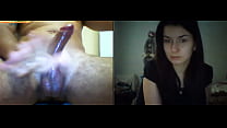 Gatinhas olhando meu pau na webcam camchat