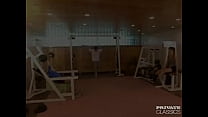 Sandra Gets a Threesome in the Gym