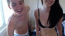 Young Couple Blowjob and Fuck on Webcam