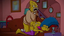 Old Simpson Confused Housewife Marge With A Whore Because Of Revealing Clothes And Fucked In All Her Tight Holes While Her Husband Homer Was At Work / Comic / Visual Novel / Toons / Hentai / Parody