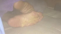 Huge wrinkled size 11 female soles