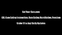I am going to fill you full of cum CEI