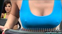 Hot Lez Girl (aidra&reena) Get Sex Toys Hard Punish From Mean Lesbo clip-07