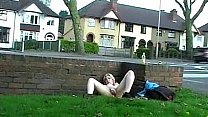 Amateur blondes outdoor masturbation and public nudity of sexy milf in homemade