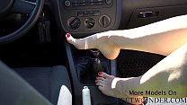 Foot Job And Sexy White Sock Tease From Hot Babe