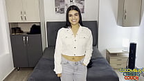 18 year old teen latina takes creampie first time porn video colombian casting couch