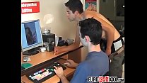 Young Euro gay twinks fuck and cum